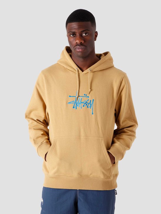 Stussy Basic Stussy App. Hood Khaki 118425-1007