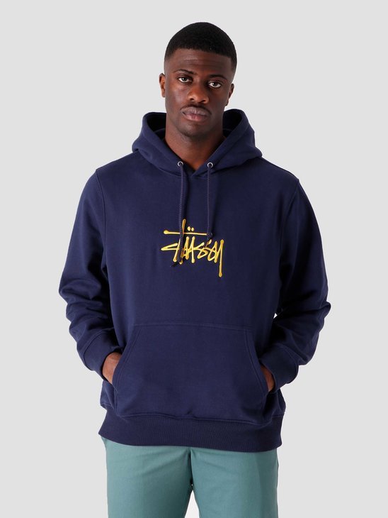 Stussy Basic Stussy App. Hood Navy 118425-0806