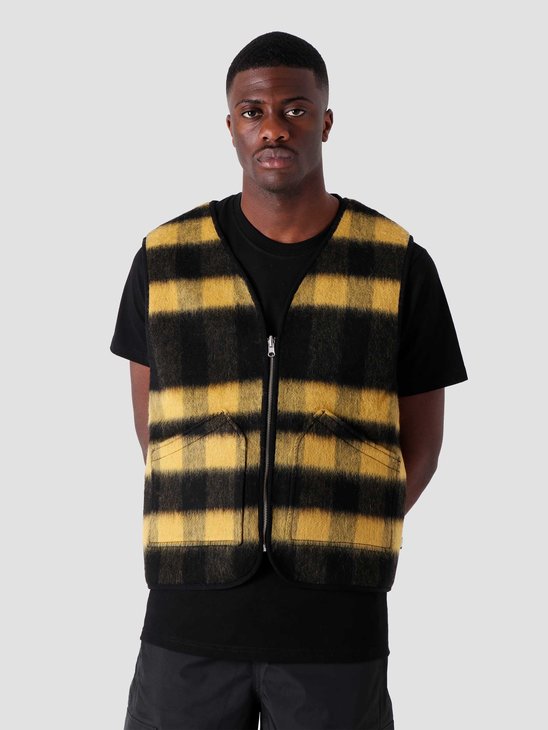 Stussy Block Reversible Vest Mustard 118415-0203