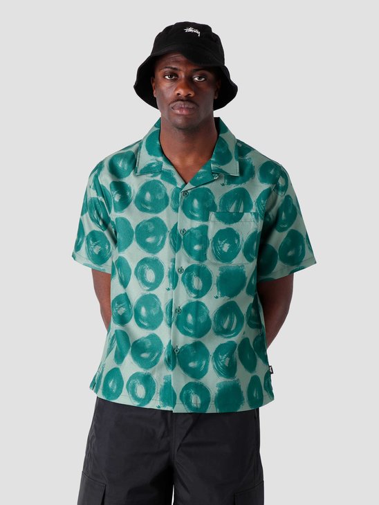 Stussy Hand Drawn Dot Shirt Green 1110158-0401