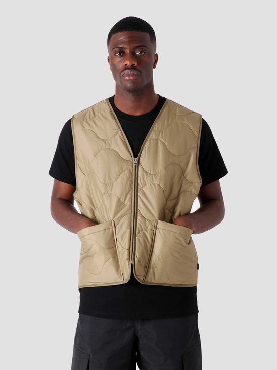 Stussy Quilted Liner Vest Coyote 115561-20014