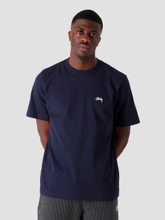 Stussy Stock Logo Crew Navy 1140241-0806