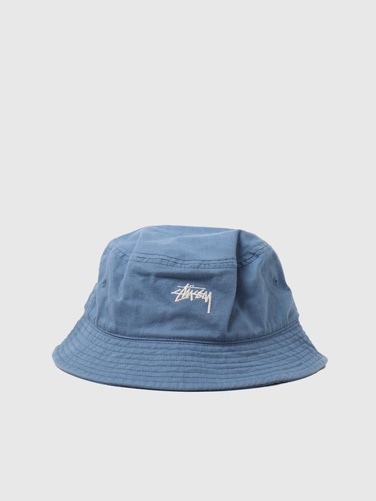 Stussy Stock Bucket Hat Blue 1321023-0801