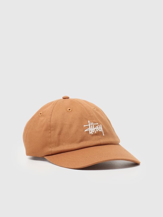 Stussy Stock Low Pro Cap Khaki 131982-1007