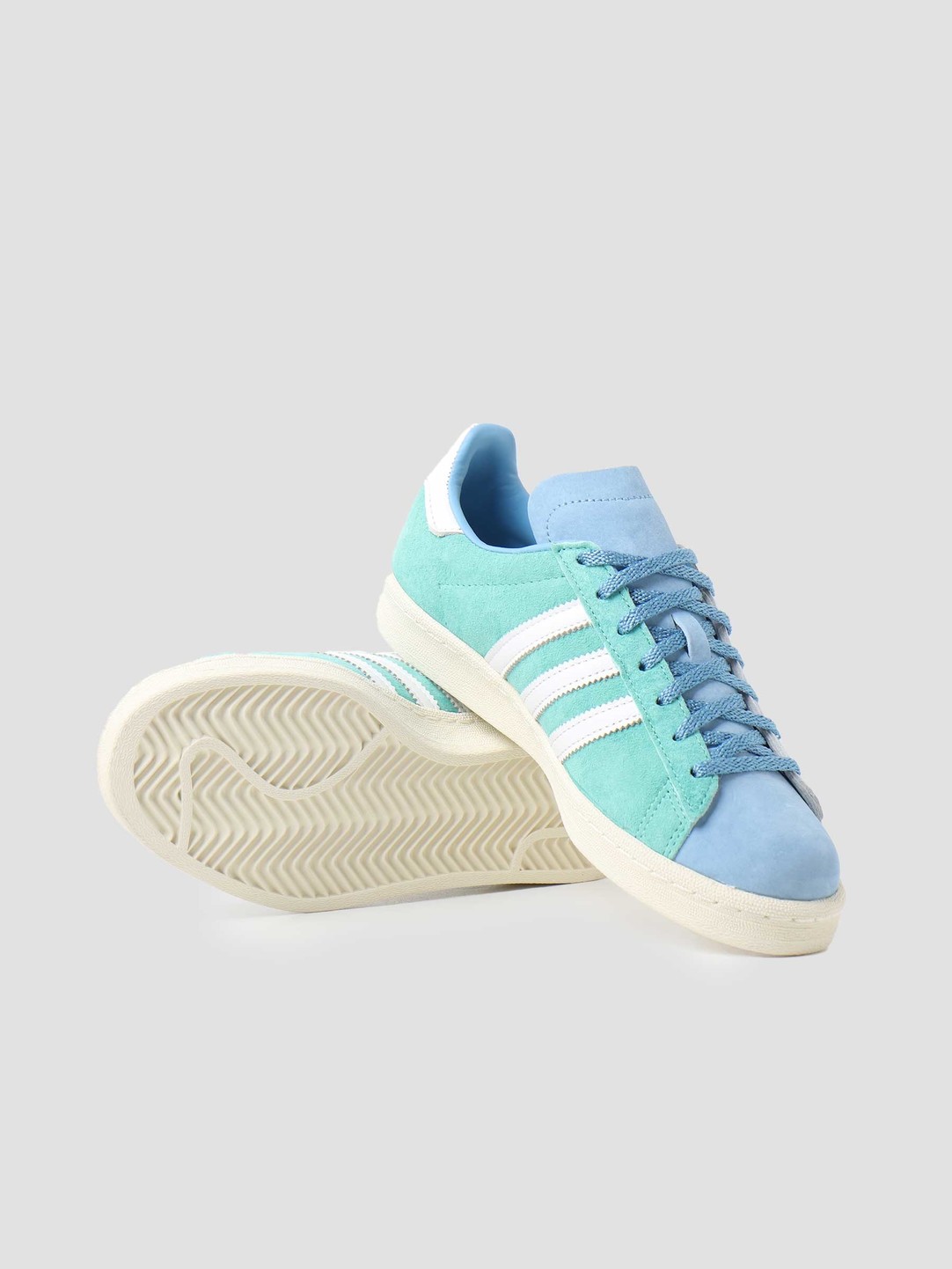 Adidas Campus 80s W Halblu Fy3549 Freshcotton