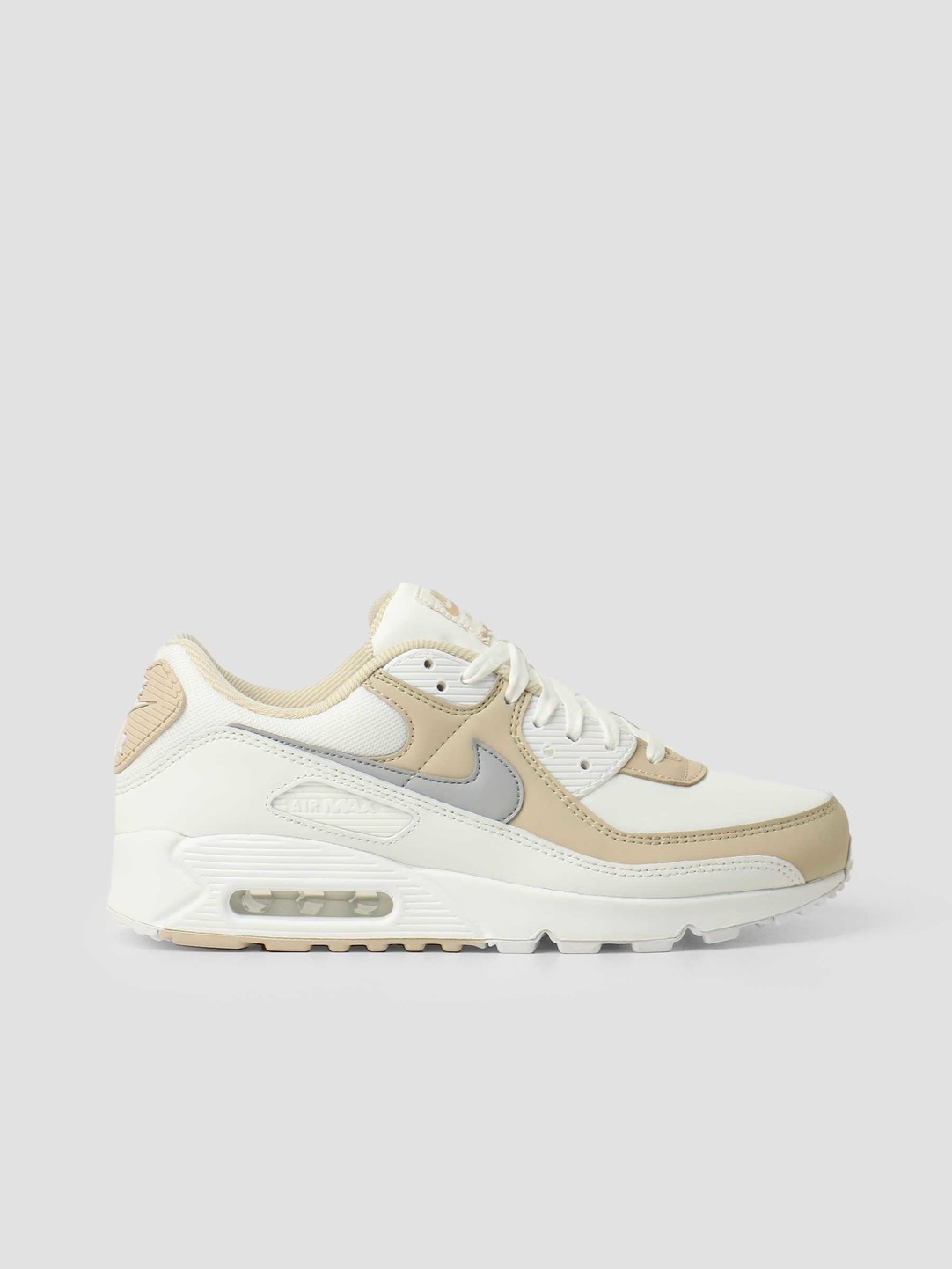 Nike Air Max 90 W - Summit White/Wolf Grey/Rattan