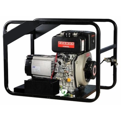 Yanmar MYDX3.1PC2 Generador 3.1 kVA Principal 4 kVA Emergencia