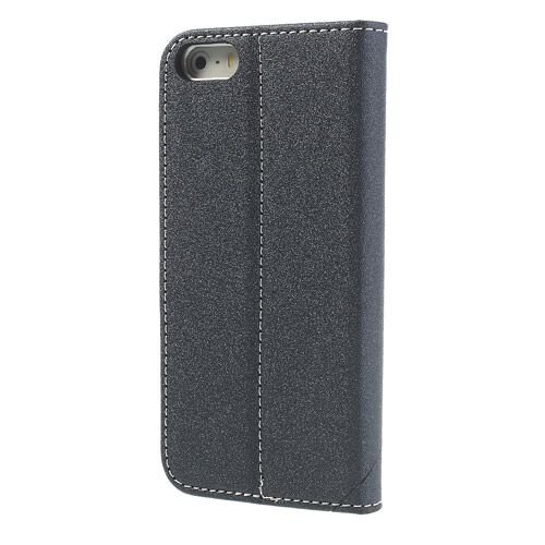 ts case pu leren wallet iphone 5 s se zwart