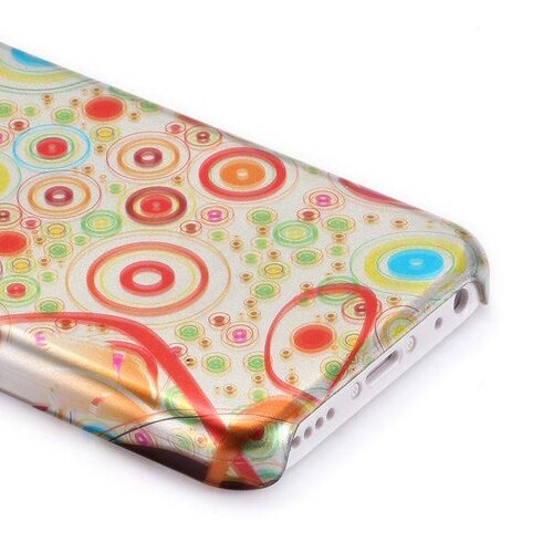 iphone 5c hardcase hoesje cirkels