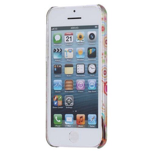 iphone 5c hardcase hoesje cirkels