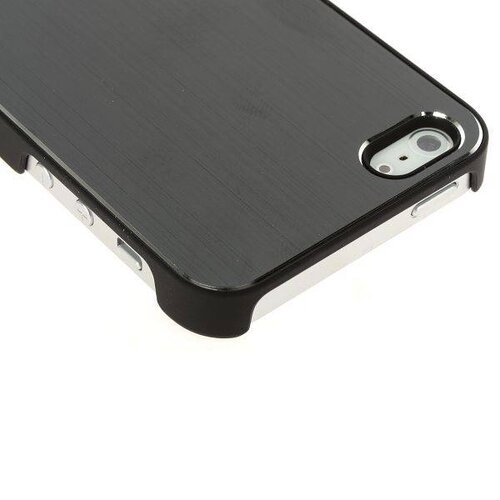 aluminium geborsteld grijze iphone 5 5s case