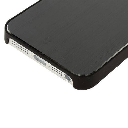 aluminium geborsteld grijze iphone 5 5s case