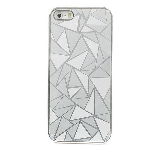 aluminium coating hardcase iphone 5 zilver