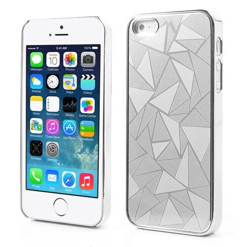 aluminium coating hardcase iphone 5 zilver