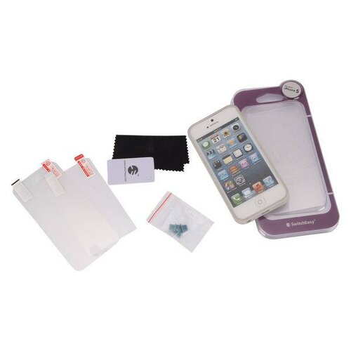 fashion krasbestendig duo materiaal hard case voor iphone 5 5s zwart grijs