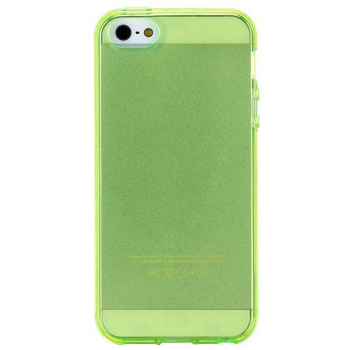 flexibele glanzende transparante tpu case voor iphone 5 5s