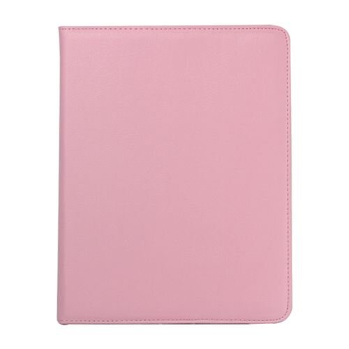 TVC 360 graden draaibare nieuwe ipad 2 3 4 leren case cover roze