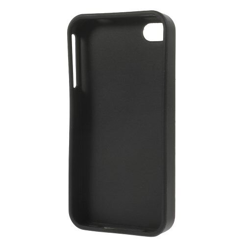 Crazy Horse crazy horse softcase met pu leer bedekt voor iphone 4 4s bruin Crazy Horse crazy horse softcase met pu leer bedekt voor iphone 4 4s bruin