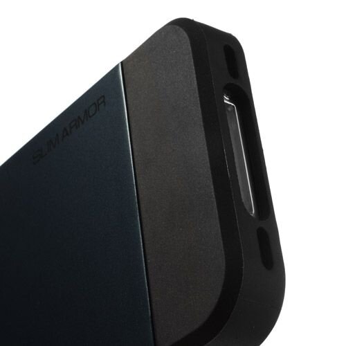 voor de iphone 4 4s sgp slim tpu pc hoesje blauw