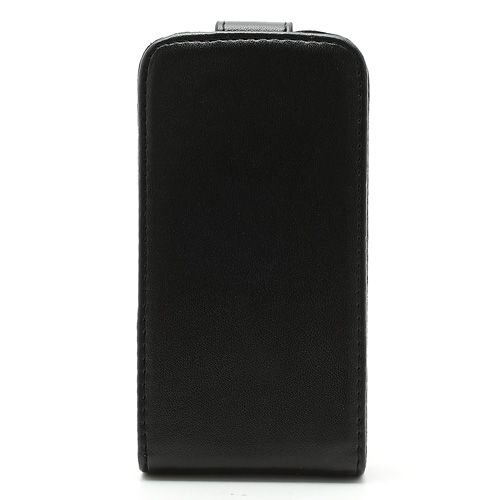 verticale flip pu leren hoesje voor iphone 4 4s