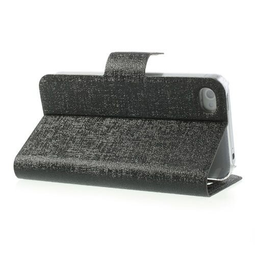 oracle stand leren hoesje voor de iphone 4 4s