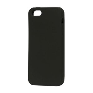 Soft Silicone Cover voor iPhone 5 - Zwart