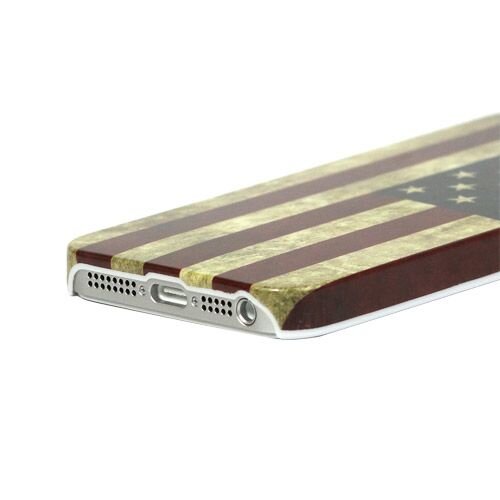 back cover retro american flag iphone 5