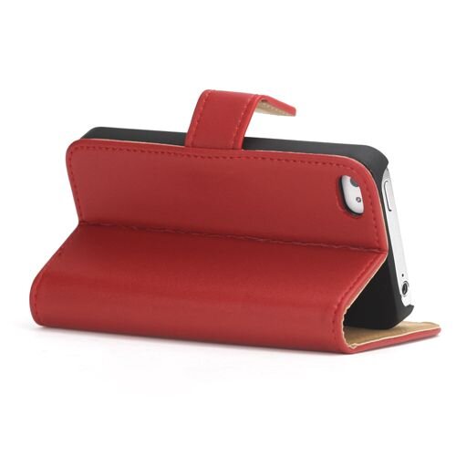 book case iphone 4 4s rood