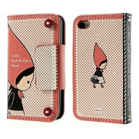 Roodkapje Bookcase Iphone 4/4s