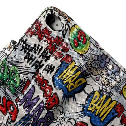 graffiti wallet leather case met standaard voor iphone 4 4s graffiti wallet leather case met standaard voor iphone 4 4s