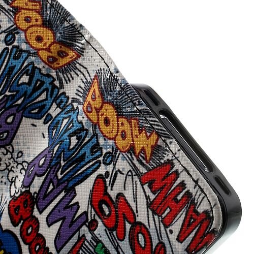 graffiti wallet leather case met standaard voor iphone 4 4s graffiti wallet leather case met standaard voor iphone 4 4s