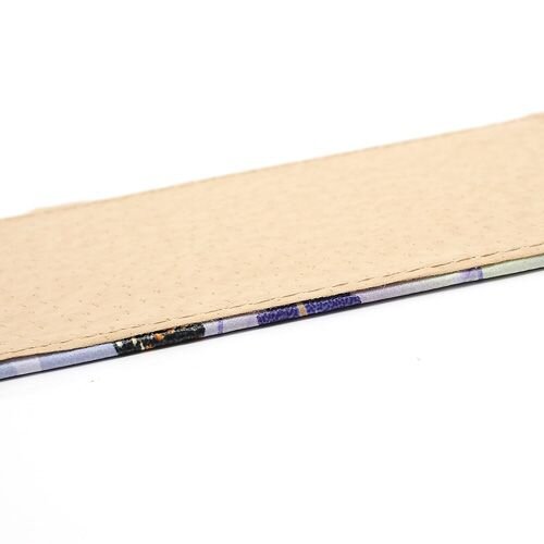 paarse bloem vlinder leren case voor iphone 5 5s