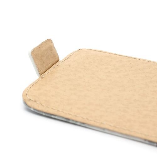 elegante bloem witte achtergrondkleur lederen hoesje voor de iphone 5 5s