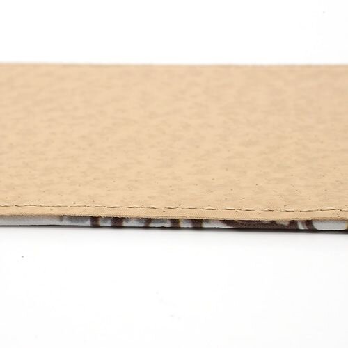 elegante bloem witte achtergrondkleur lederen hoesje voor de iphone 5 5s