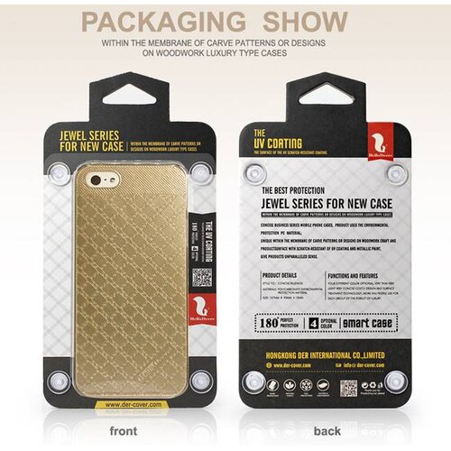 hellodeere deluxe pc cover voor de iphone 5 5s goud