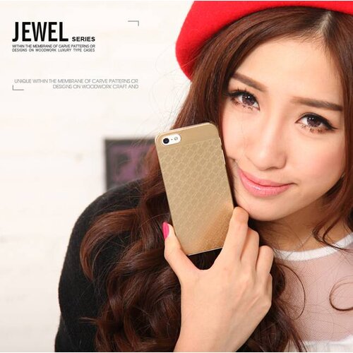 hellodeere deluxe pc cover voor de iphone 5 5s goud