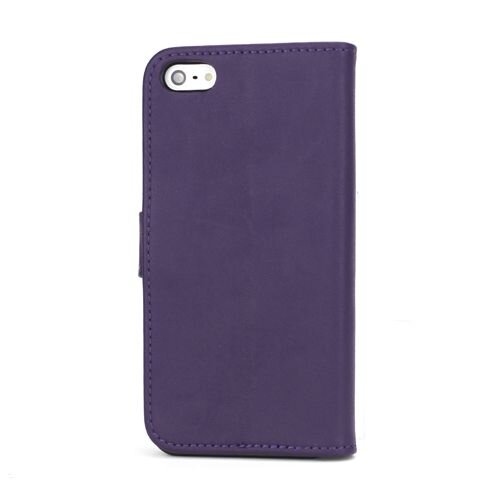 book case iphone 5 paars