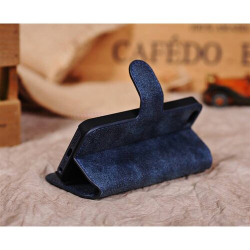 Golden Phoenix golden phoenix split leren wallet iphone 5 s se navy