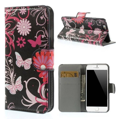 slangenprint pu lederen wallet stand voor iphone 6 4 7 inch zwart slangenprint pu lederen wallet stand voor iphone 6 4 7 inch zwart