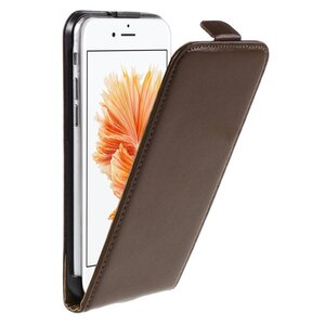 PU Leren Flipcase iPhone 6(s) - Bruin PU Leren Flipcase iPhone 6(s) - Bruin