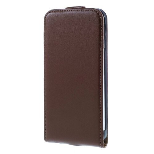 pu leren flipcase iphone 6 s bruin pu leren flipcase iphone 6 s bruin