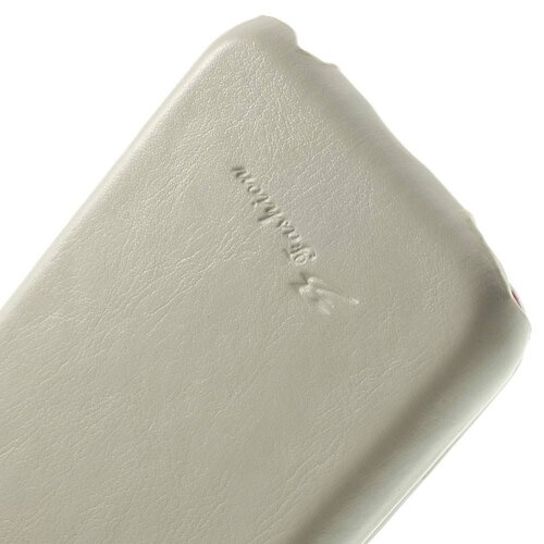 crazy horse pu leren flipcase iphone 6 s wit crazy horse pu leren flipcase iphone 6 s wit