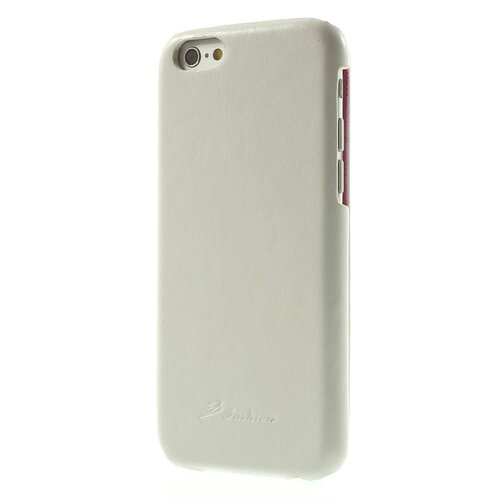 crazy horse pu leren flipcase iphone 6 s wit crazy horse pu leren flipcase iphone 6 s wit