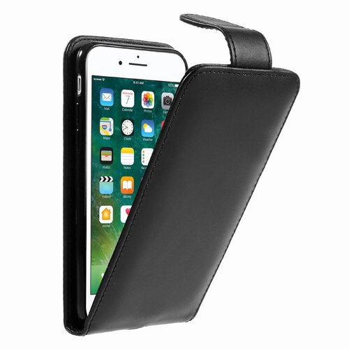 PU Leren Flipcase iPhone 6(s) - Zwart PU Leren Flipcase iPhone 6(s) - Zwart