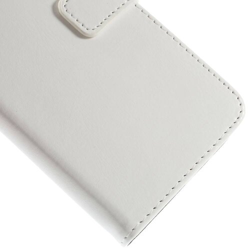 Crazy Horse crazy horse stand lederen kaarthouder voor iphone 6 4 7 inch wit