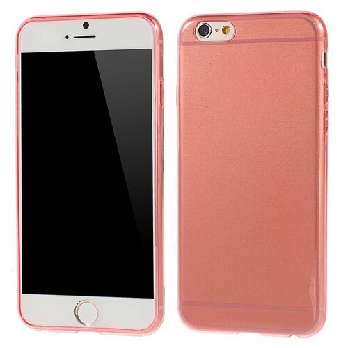 TPU Softcase 0.6mm iPhone 6(s) - Rood TPU Softcase 0.6mm iPhone 6(s) - Rood