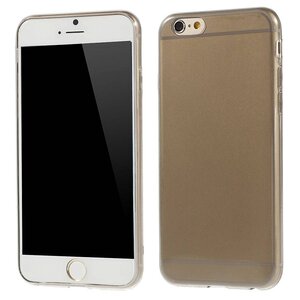 TPU Softcase 0.6mm iPhone 6(s) - Grijs TPU Softcase 0.6mm iPhone 6(s) - Grijs
