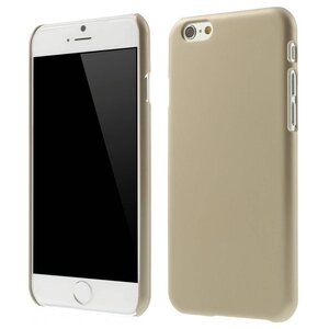 Rubber Coating Hardcase iPhone 6(s) - Champagne