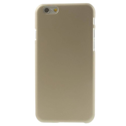 rubber coating hardcase iphone 6 s champagne