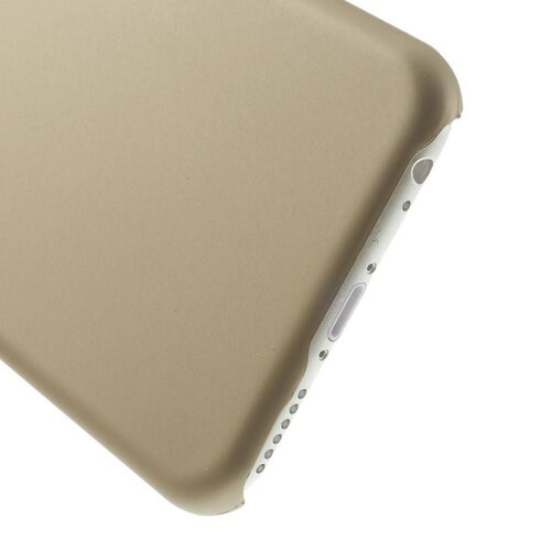 rubber coating hardcase iphone 6 s champagne